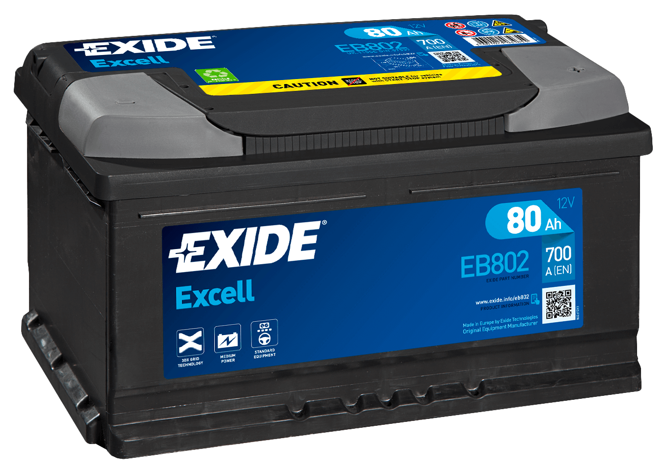 Excell 80AH / 700A (EN)