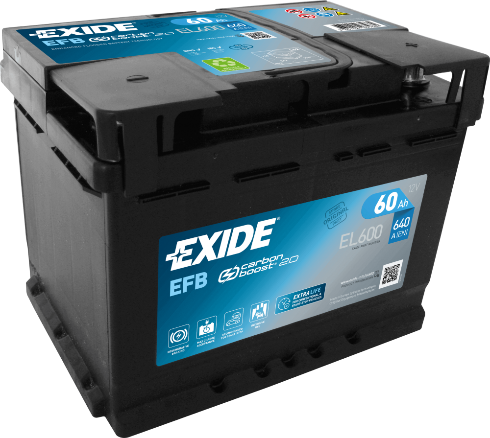 EFB 60AH / 640A (EN)